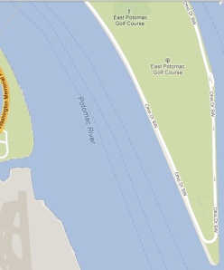 Google Maps Potomac Park